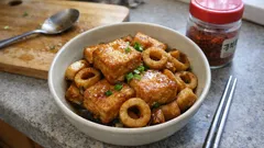 냄비 하나로 10분—아쓰아게 치쿠와 간장조림, 밥이 술술 들어가는 반찬