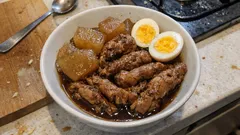 무·달걀에 간장 국물 맛이 쏙 배는 세세리 조림—한 번 해두면 다음 날 더 맛있어요